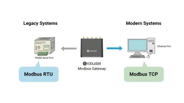 Modbus TCP 이더넷 네트워크 — PLC와 인버터 이더넷 통신 구성