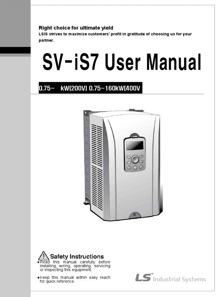 LS Electric iS7 인버터 Modbus RTU 레지스터 맵 — 주파수 제어 레지스터 주소