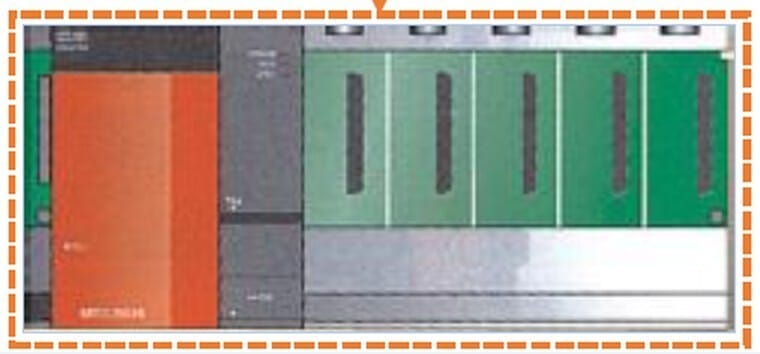 PLC 기초 — 중·대형 PLC 랙