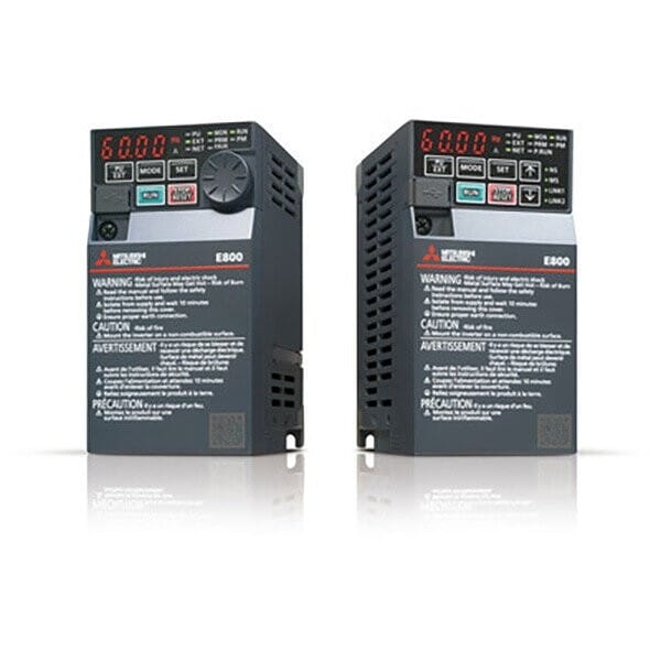 미쓰비시 FR-E800 인버터 — 인버터 용량 선정 비교 기종