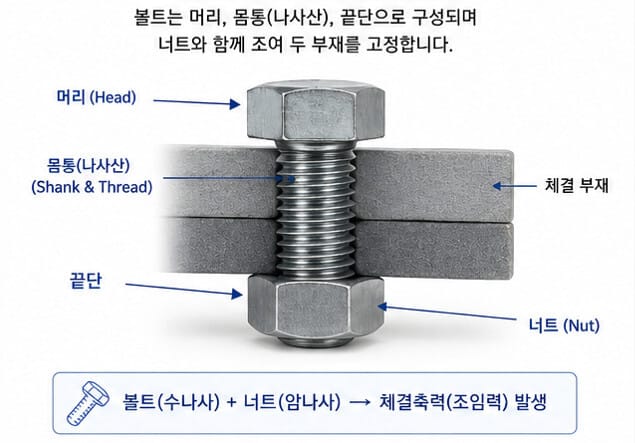 볼트 구성